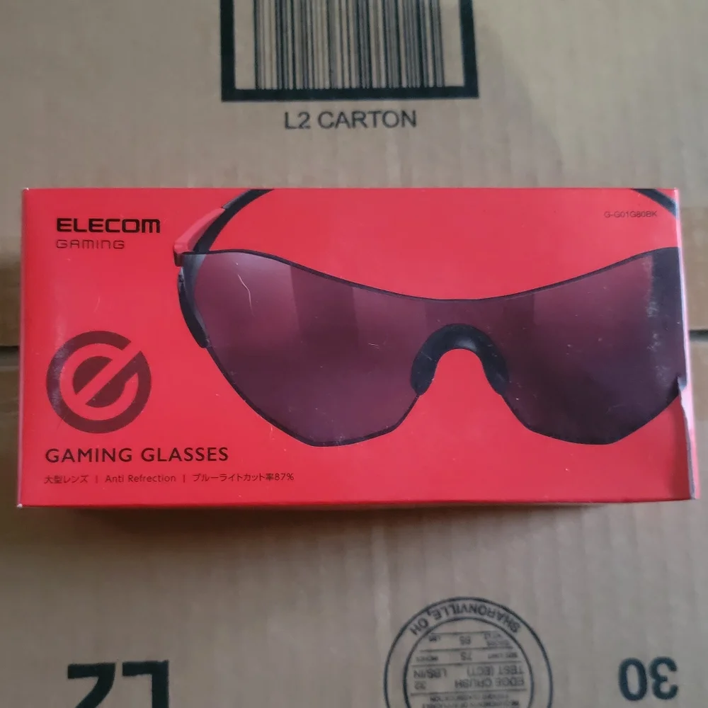 ELECOM Co-Developed (with Programmer Swans) Gaming・PC Glasses